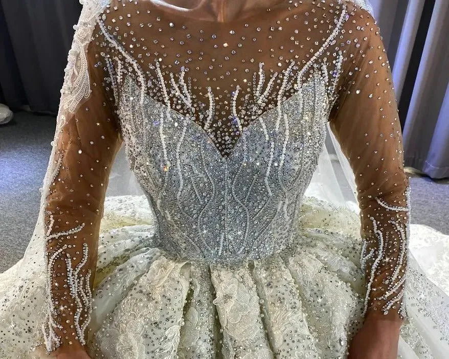 2023 Luxury Beading Wedding Dress