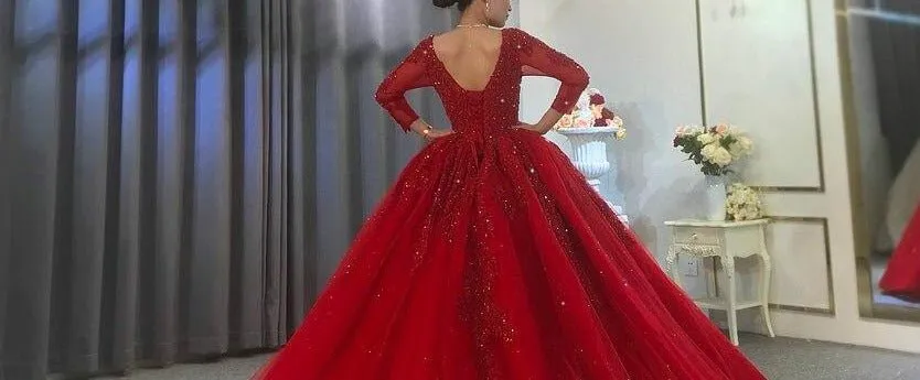 2023  Red Wedding Dress