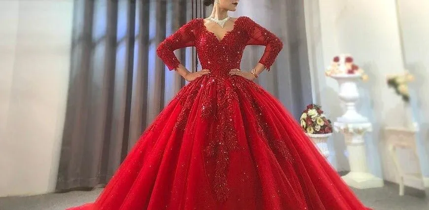 2023  Red Wedding Dress