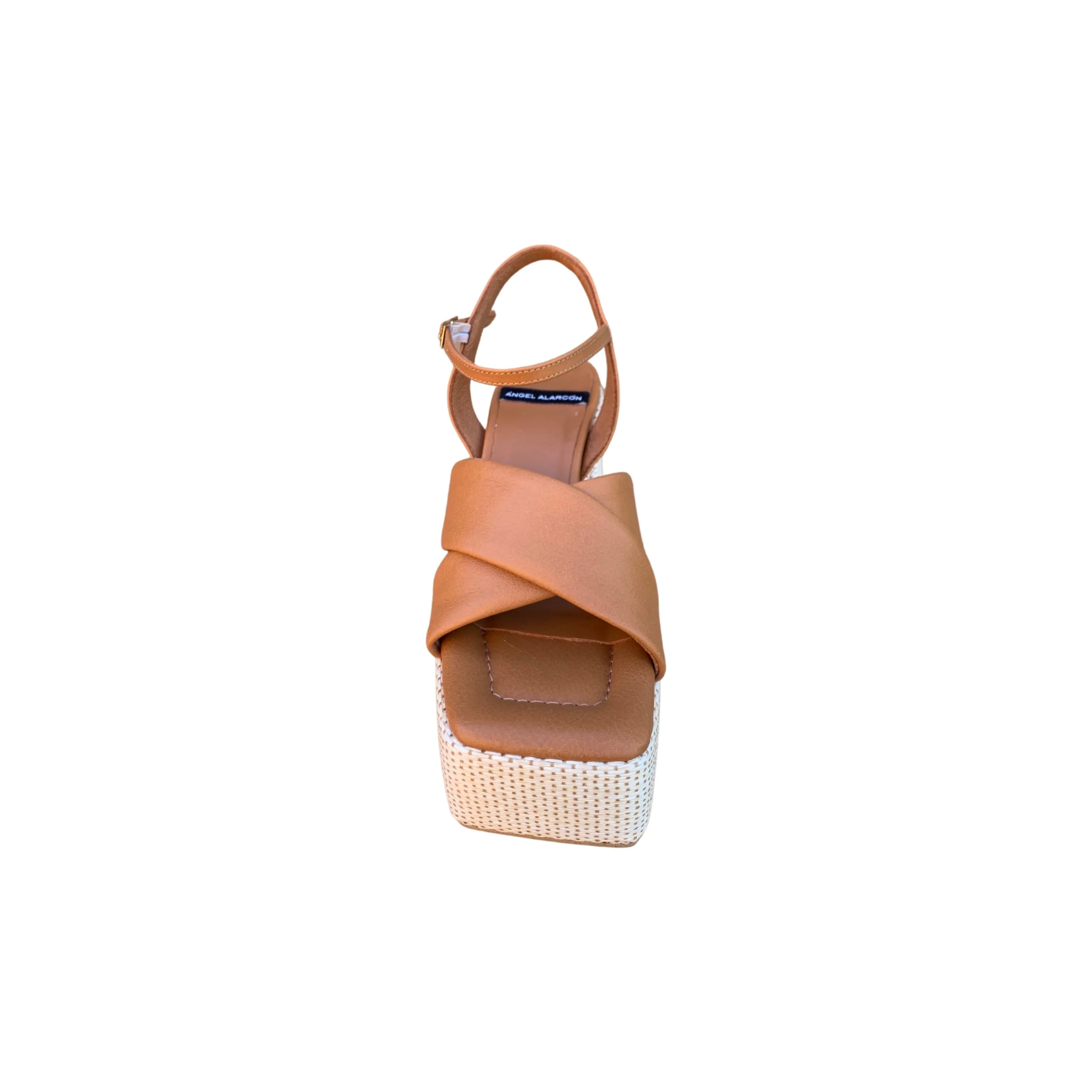 23092 Brown Platform Sandal