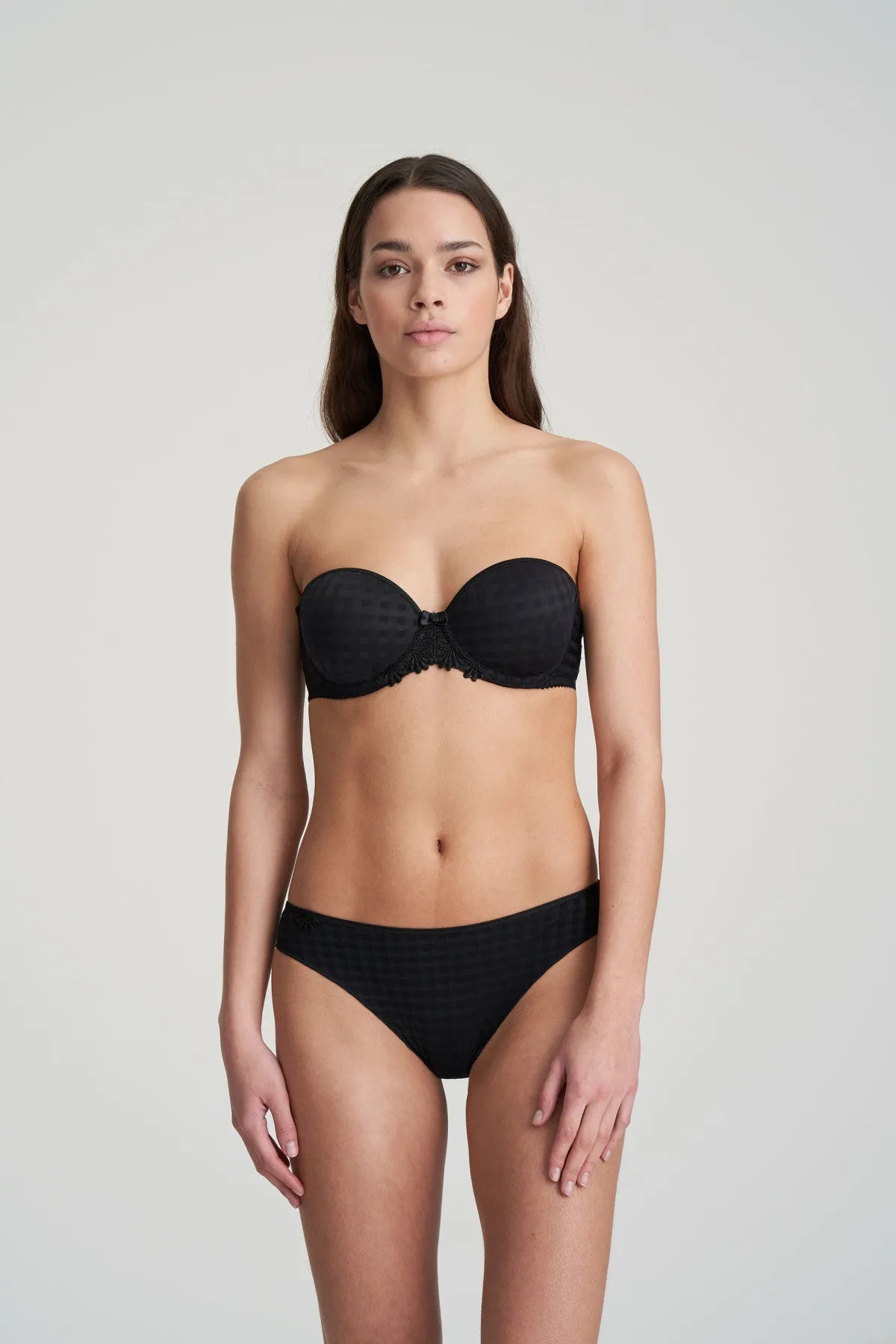 Avero Strapless Bra | Black