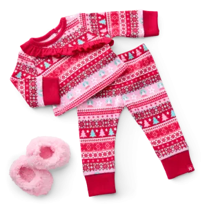 Berry Merry PJs for 18-inch Dolls