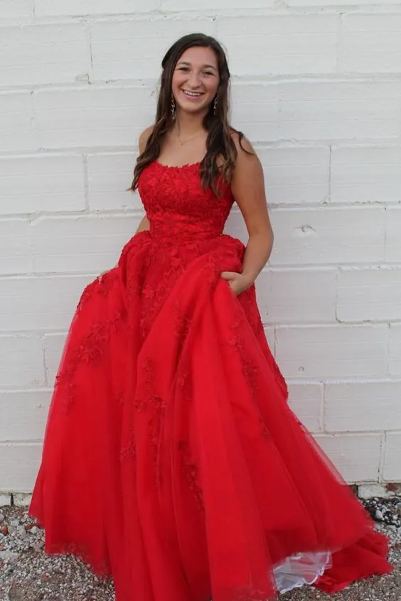 Burgundy Lace Prom Dresses, Formal Dress, Evening Dress, Pageant Dance Dresses, School Party Gown, PC0705