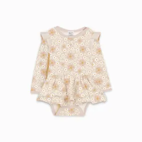 Child Of Mine Flutter Bodysuit Dress - Ray Of Sunshine