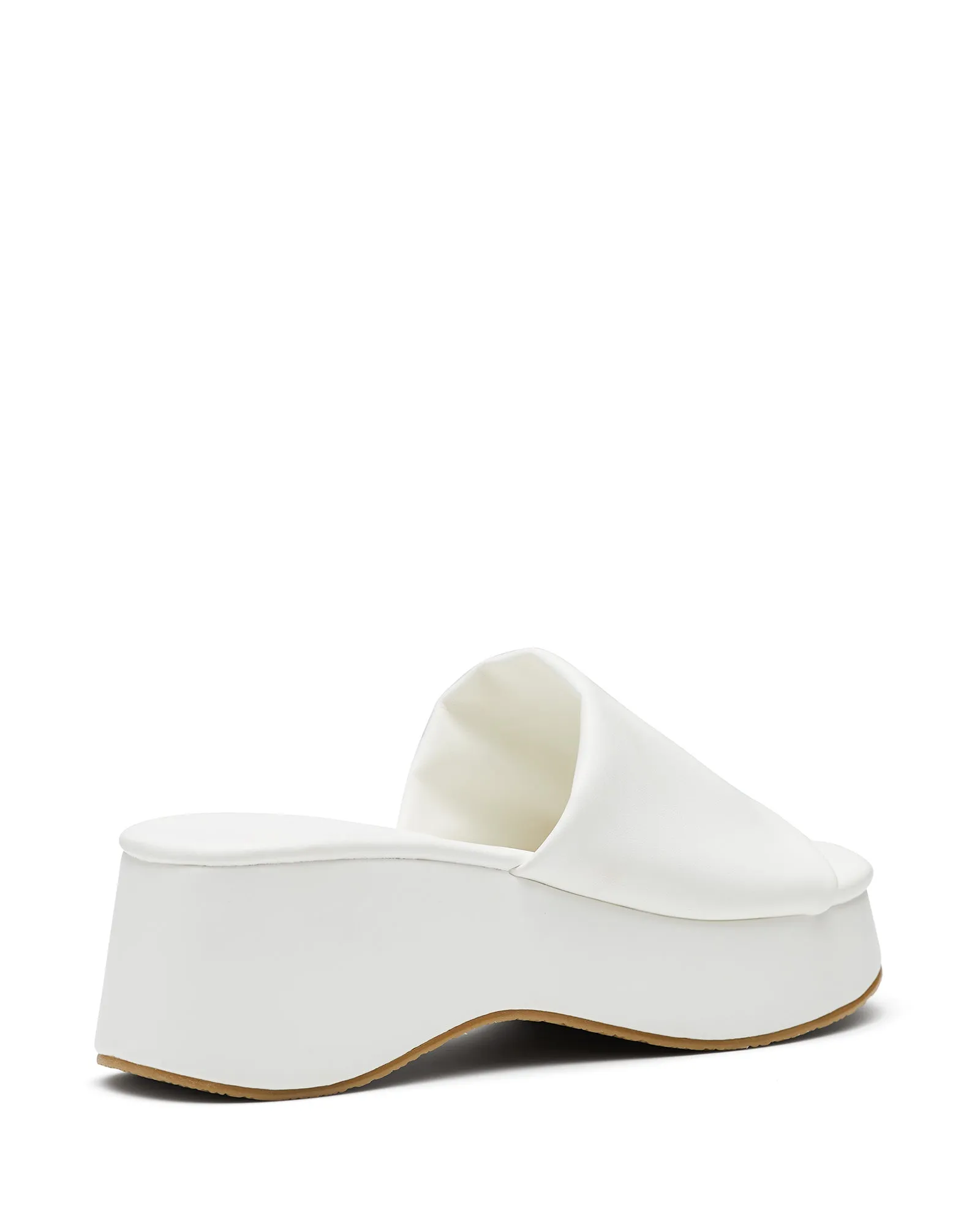 Cindy Platform Sandal White