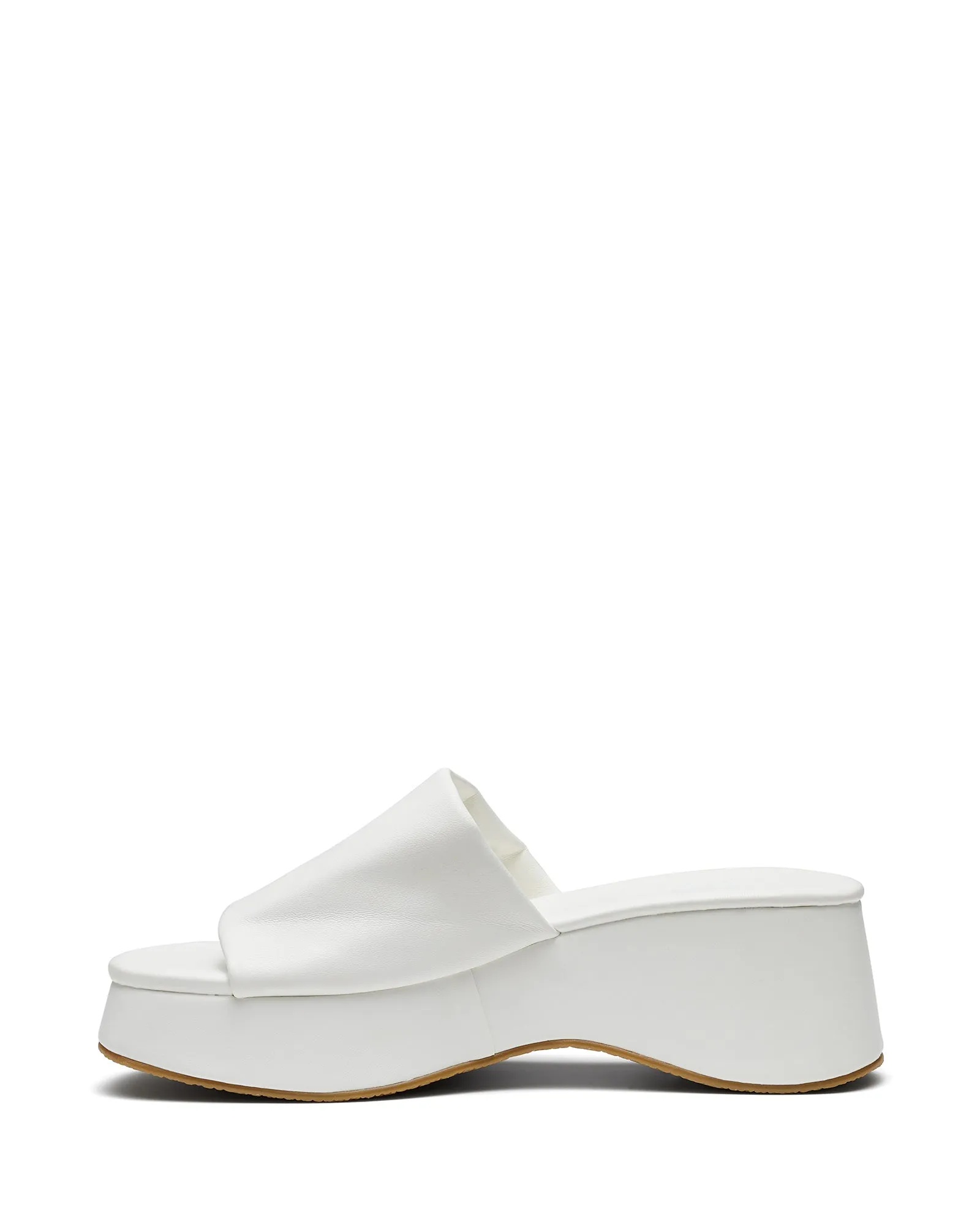 Cindy Platform Sandal White