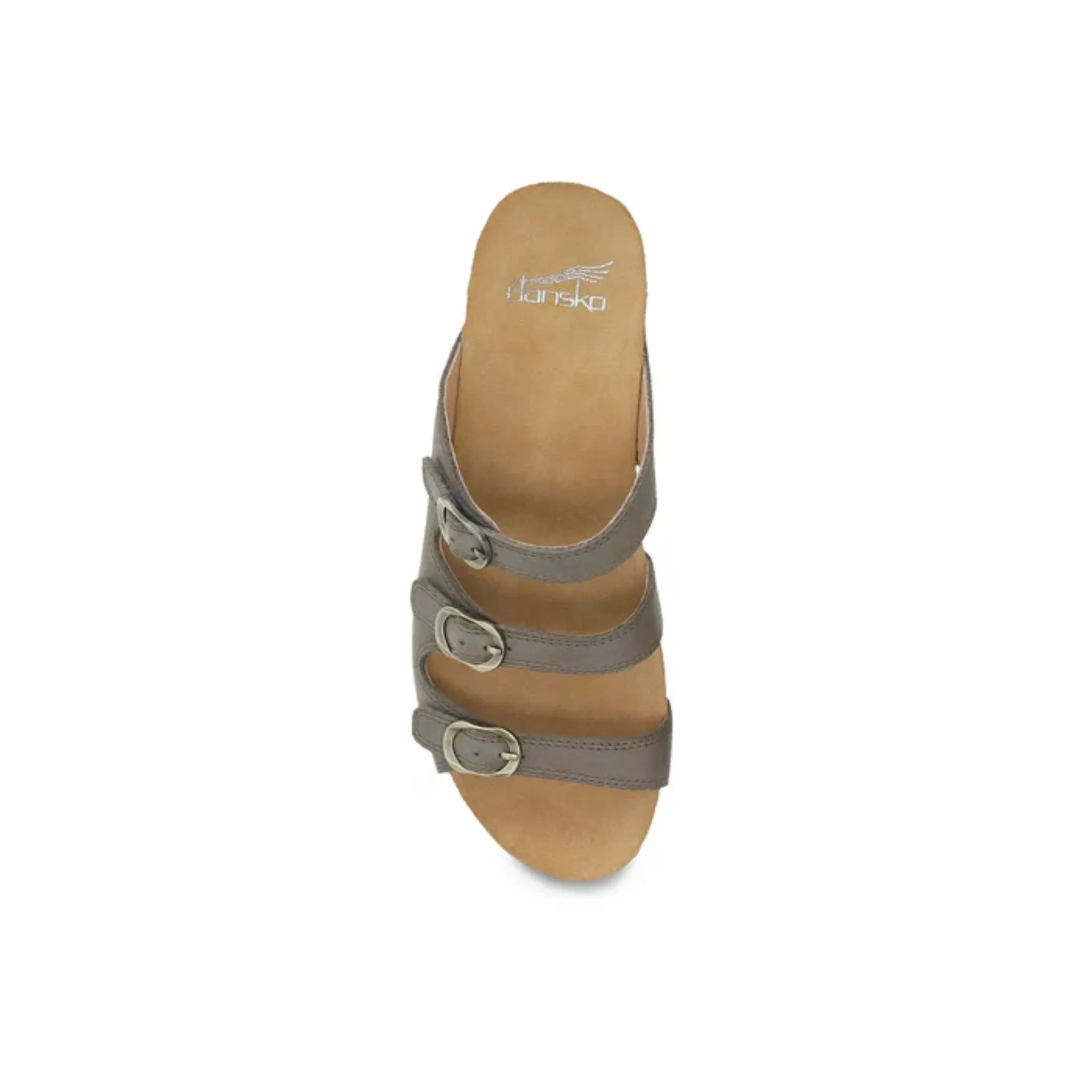 Dansko Women's Tarin Sandal - Taupe Burnished Nubuck