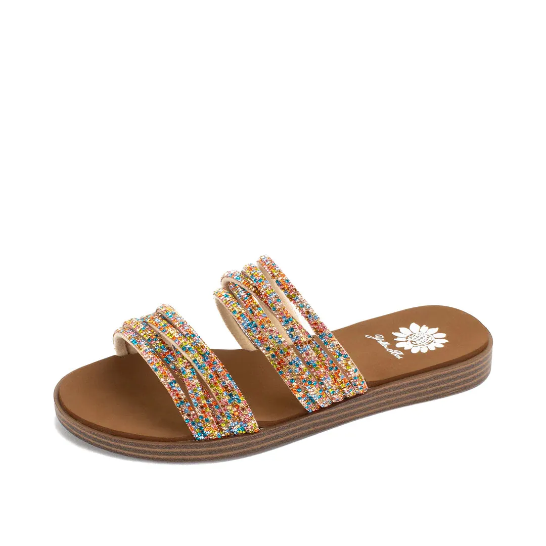 Debbie Slide Sandal - Multi