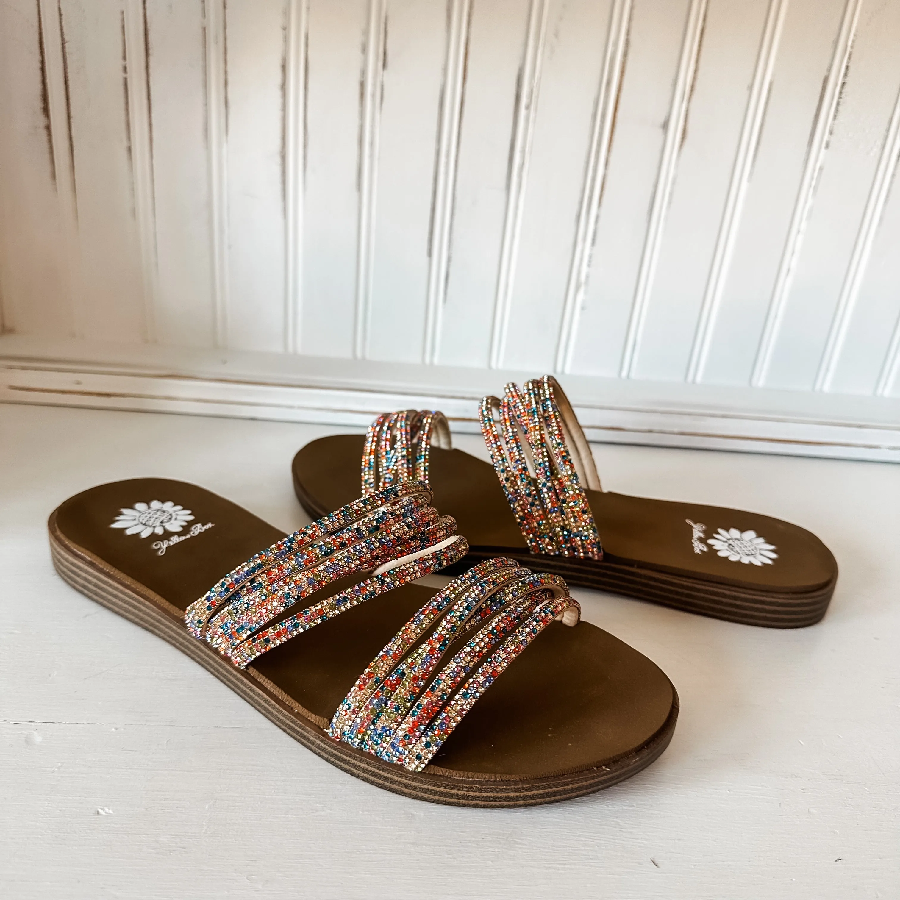 Debbie Slide Sandal - Multi