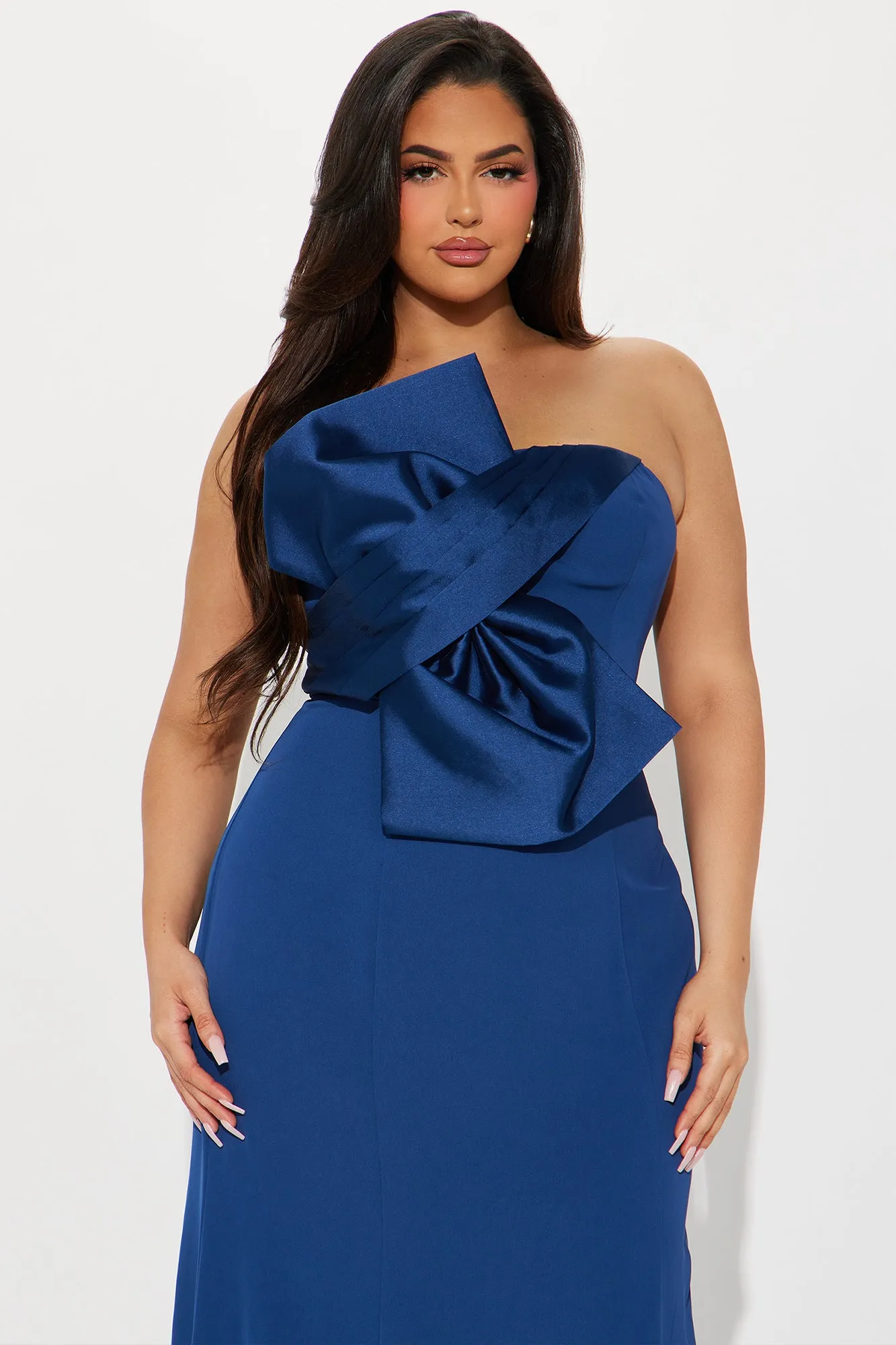 Elegant Moment Gown - Navy