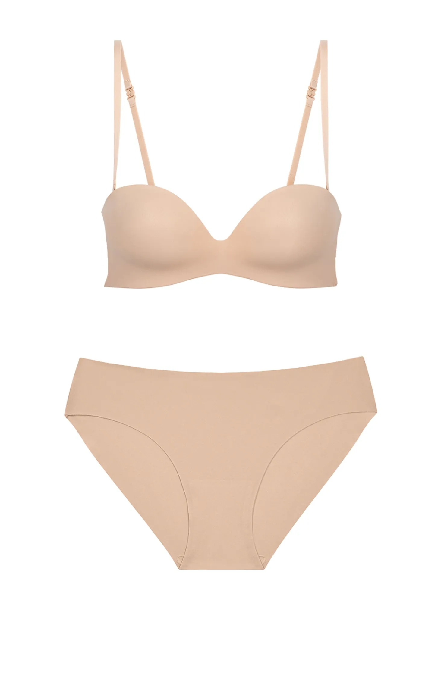 Essential Strapless Bra & Uniq Brief