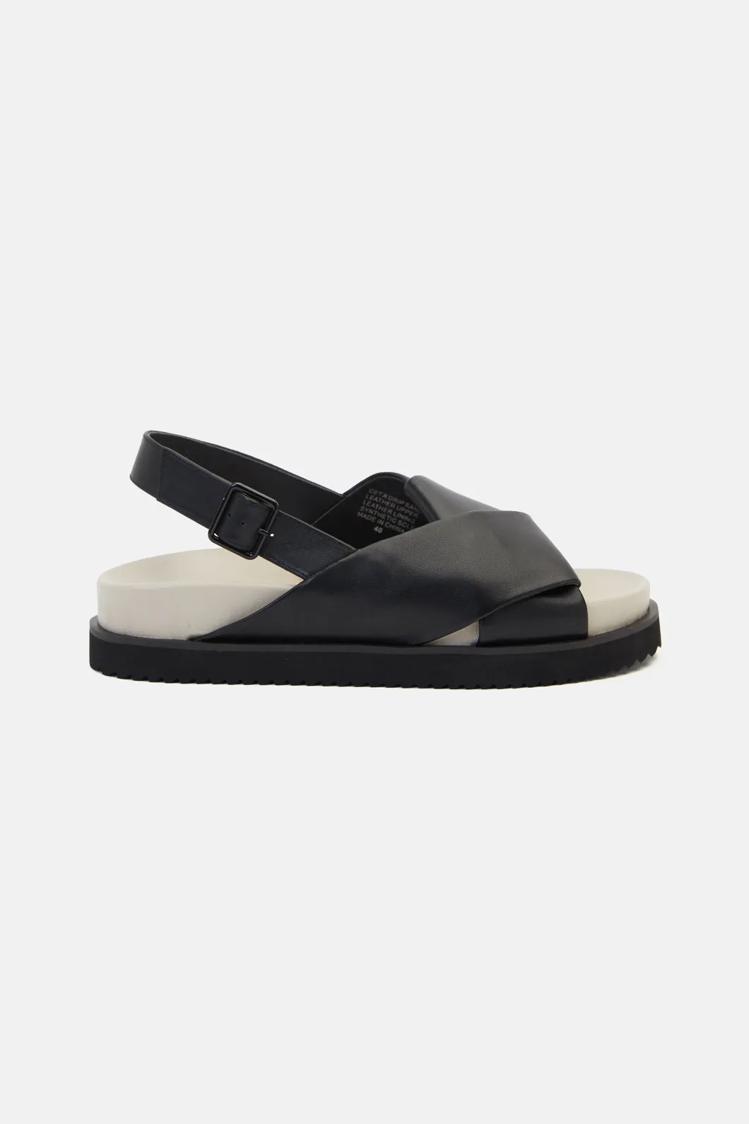 Get A Grip Sandal - Black