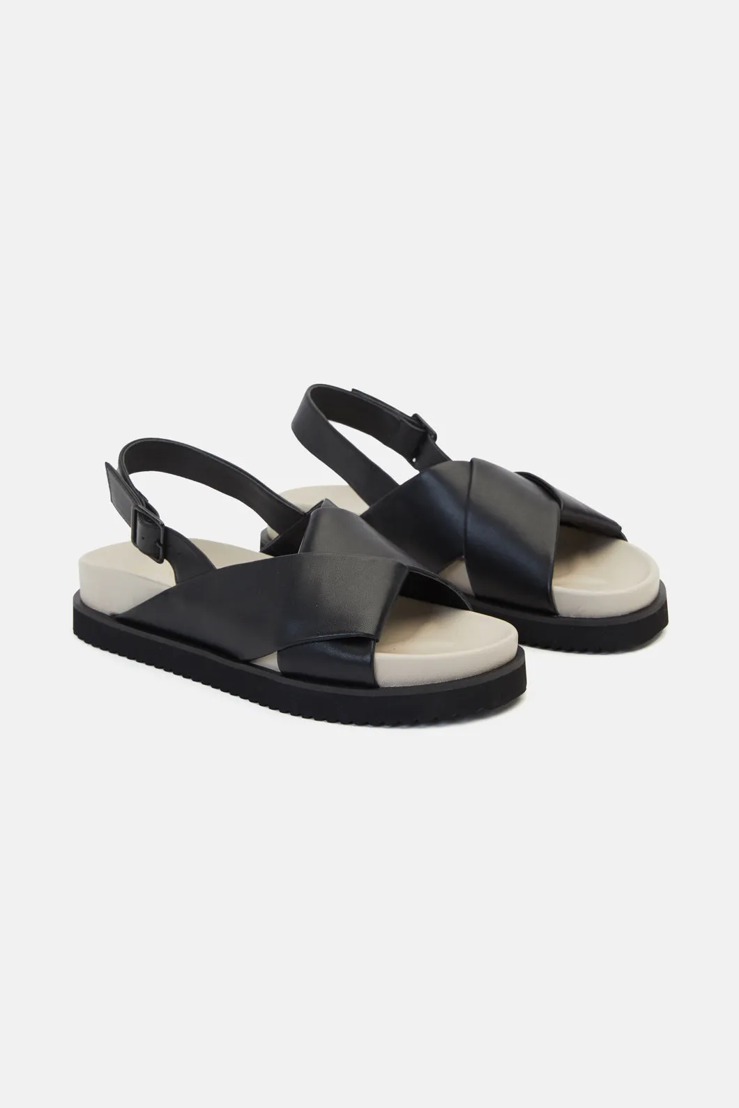 Get A Grip Sandal - Black