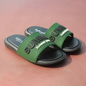 Green Soft Slippers for kids