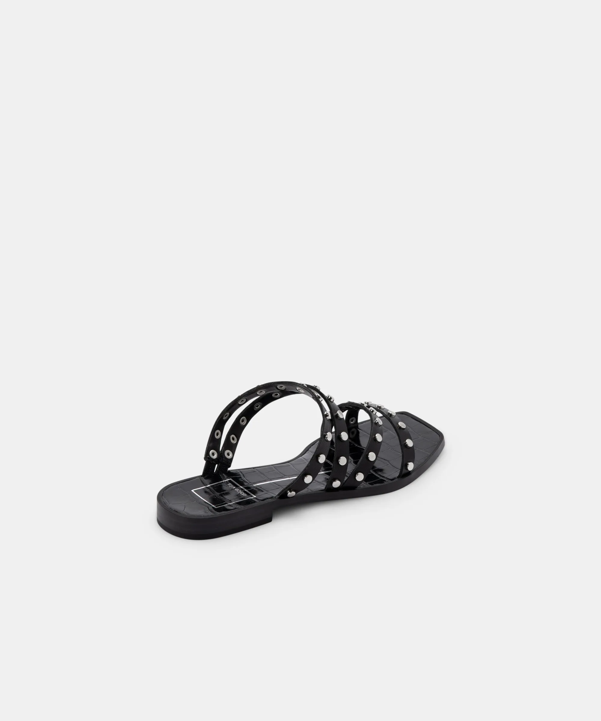 IZABEL STUDDED SANDALS BLACK STELLA