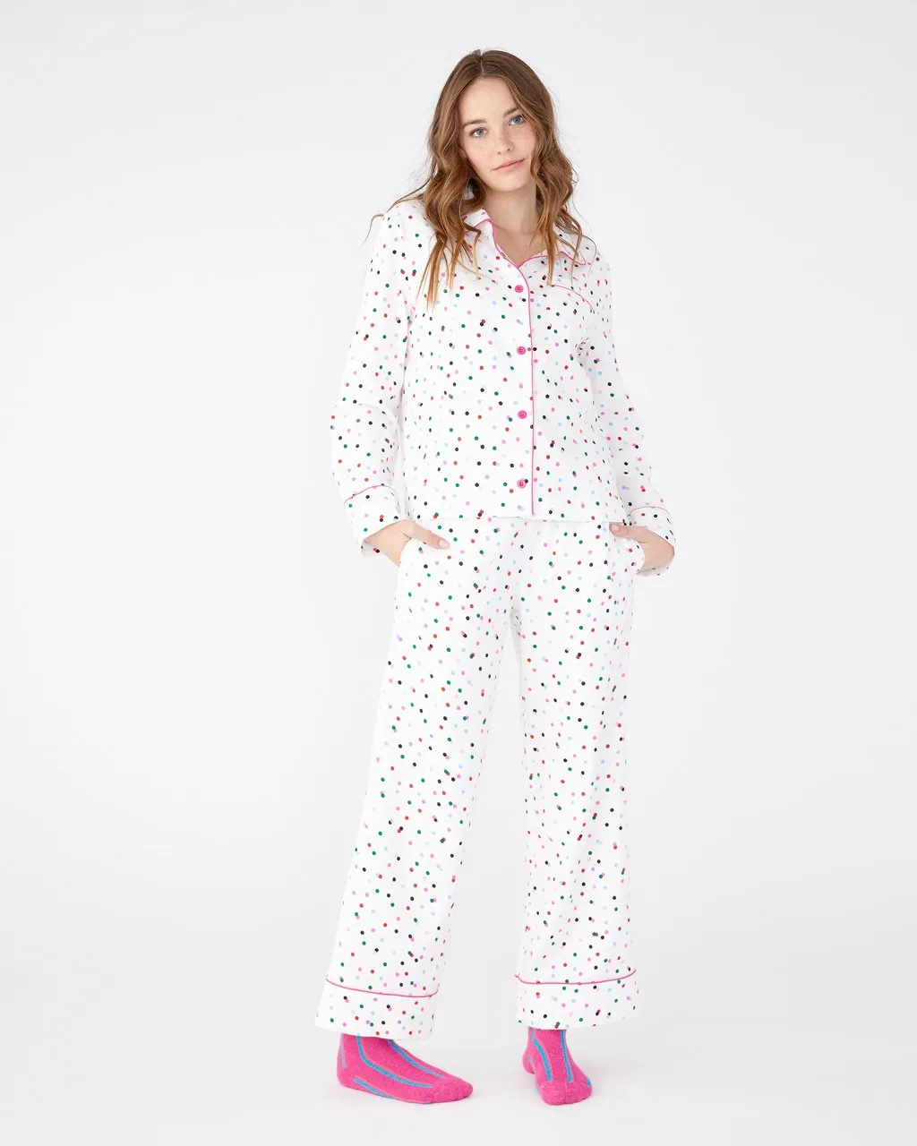 Leisure Pant - Party Dots