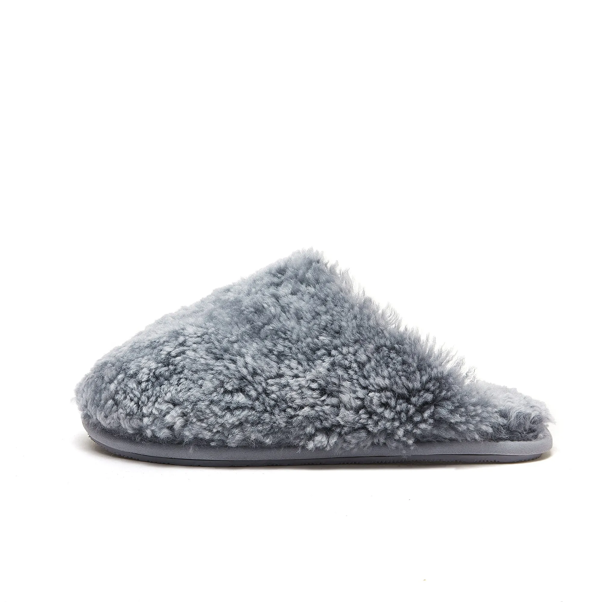 Marley - Curly Wool Slip-On - Men's Women's Unisex Premium Australian Sheepskin Slippers