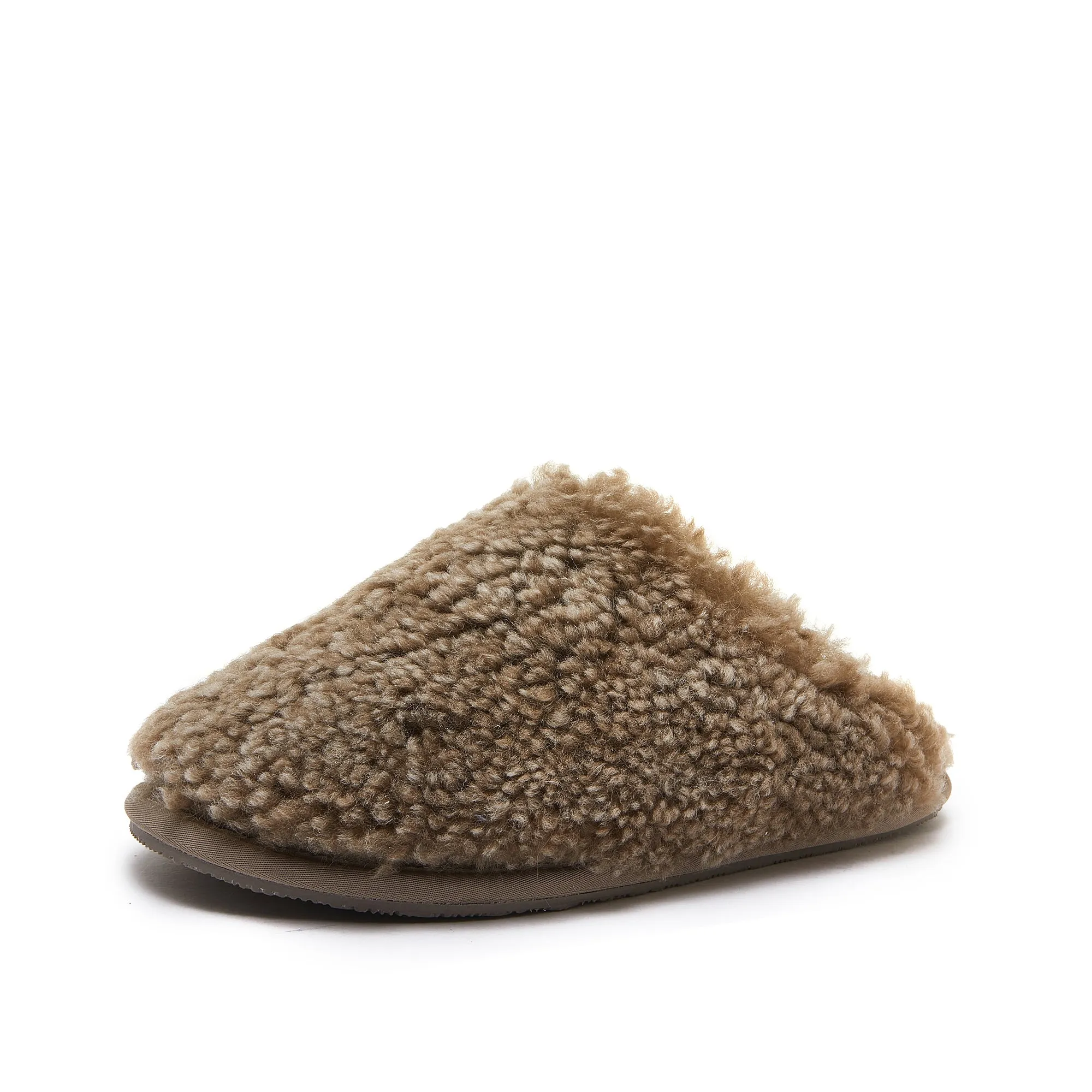 Marley - Curly Wool Slip-On - Men's Women's Unisex Premium Australian Sheepskin Slippers