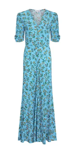 Marley Floral Blue Dress