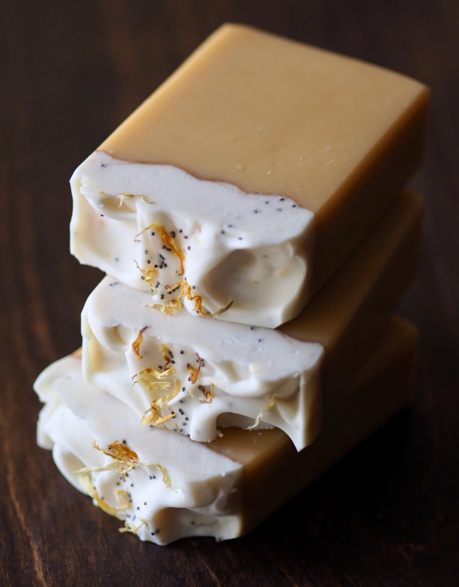 Matilija Poppy - Lemongrass & Poppy Seed - Artisan Natural Soap