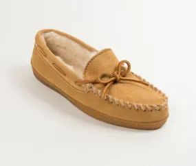 Minnetonka - PILE LINED HARDSOLE TAN - 3901