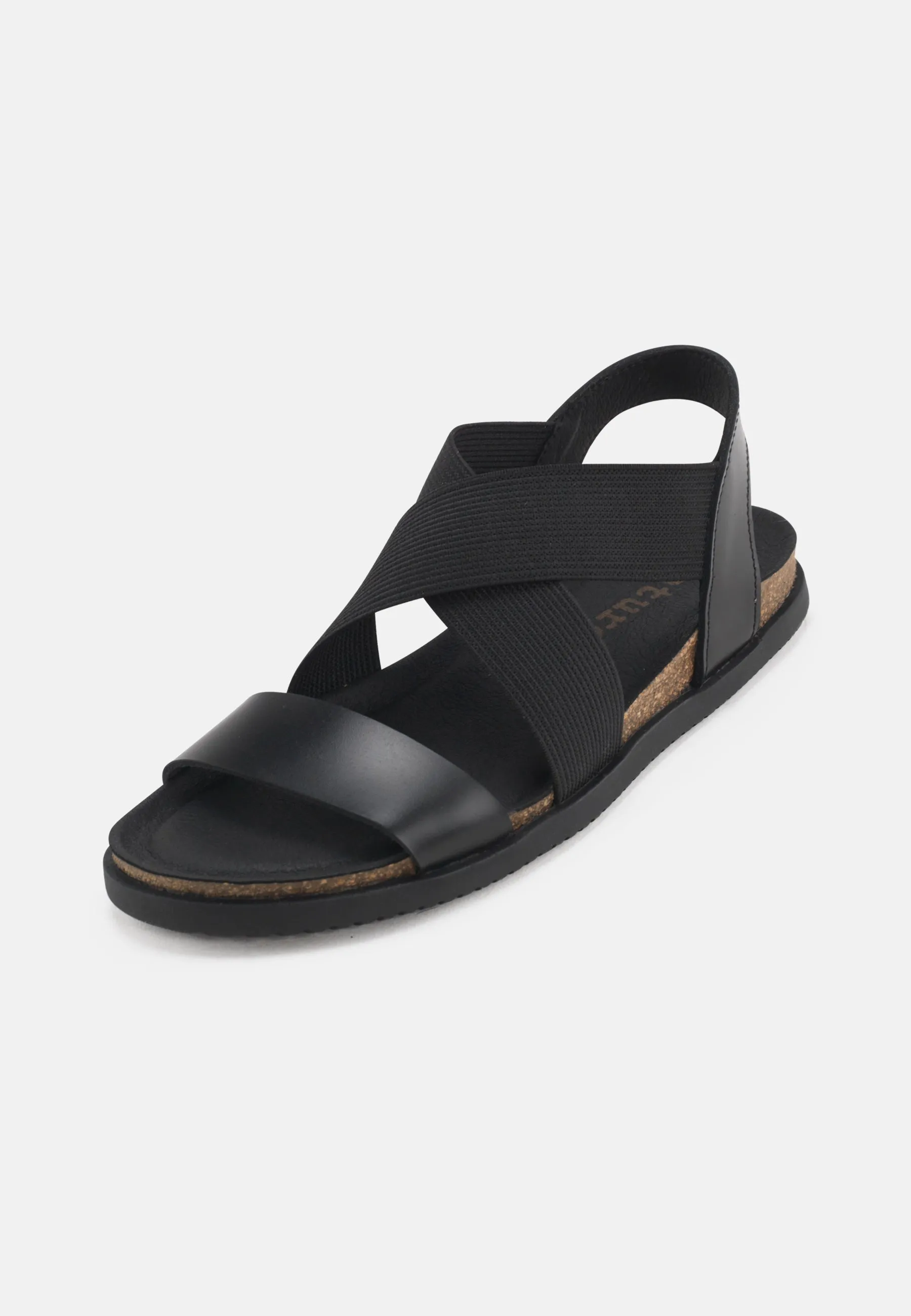 Mona Sandal Leather - Black