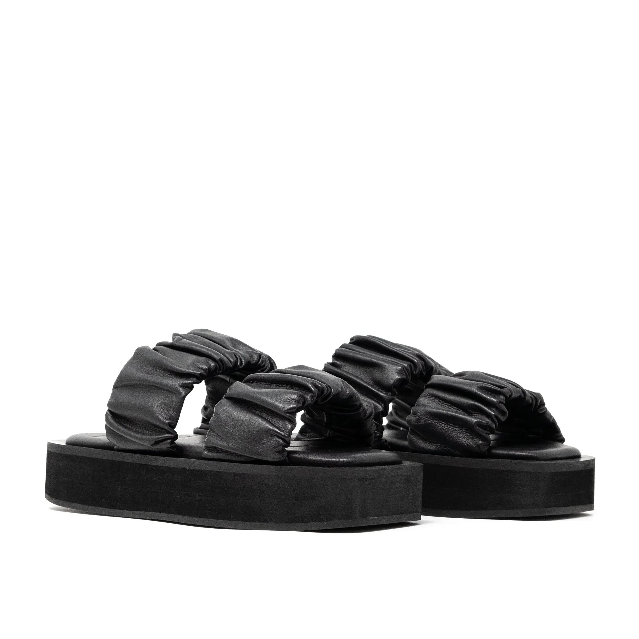 Oslo Ruched Sandal