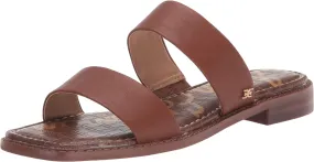 Sam Edelman Haydee Saddle Fashion Slip On Open Toe Heeled Slides Sandals