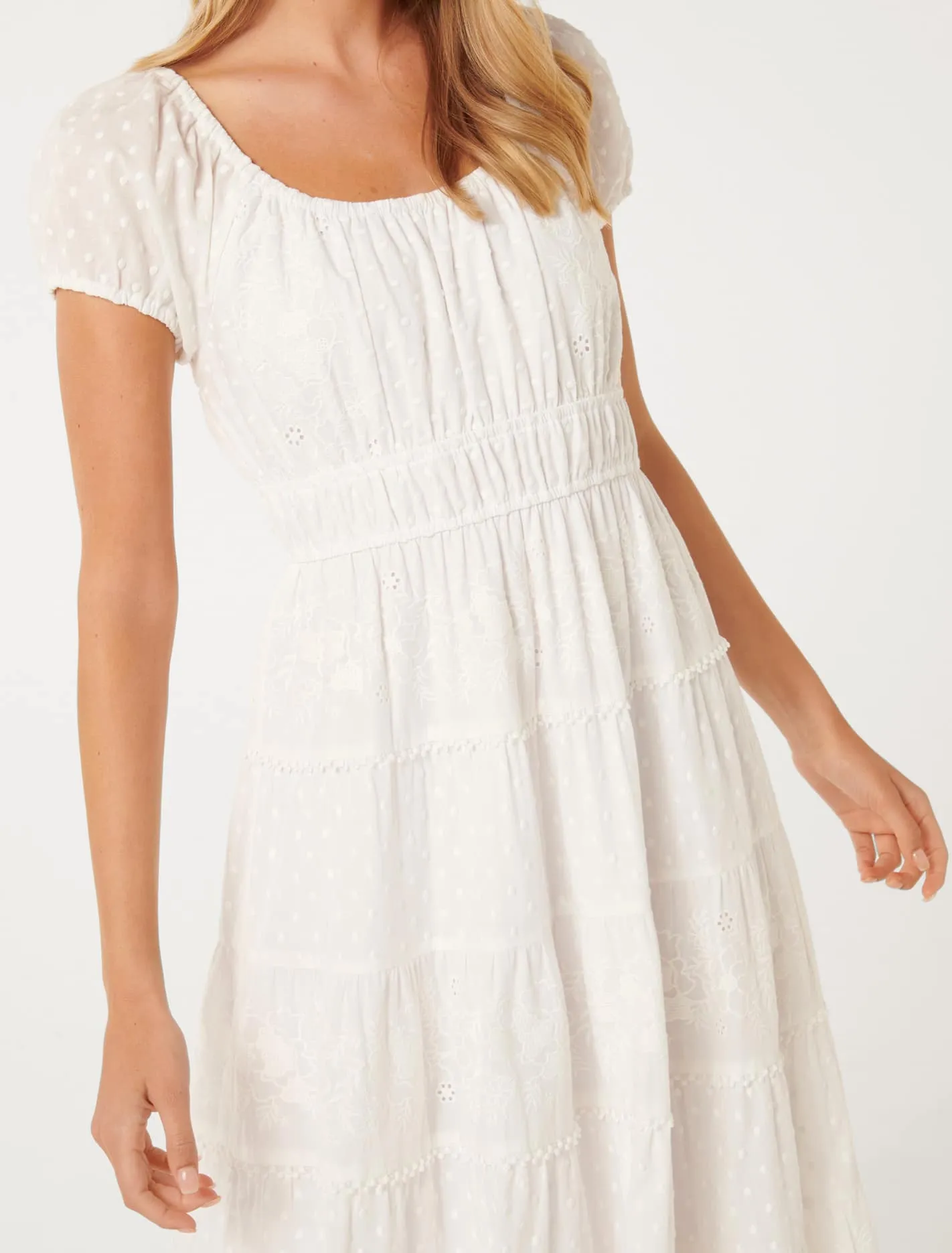 Sardinia Tiered Midi Dress