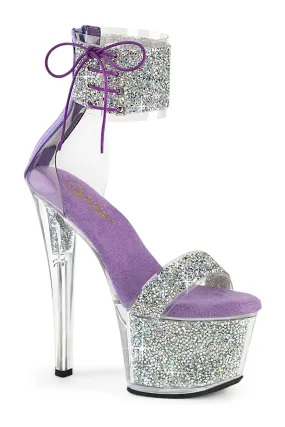 SKY-327RSI Silver Sequins Sandal