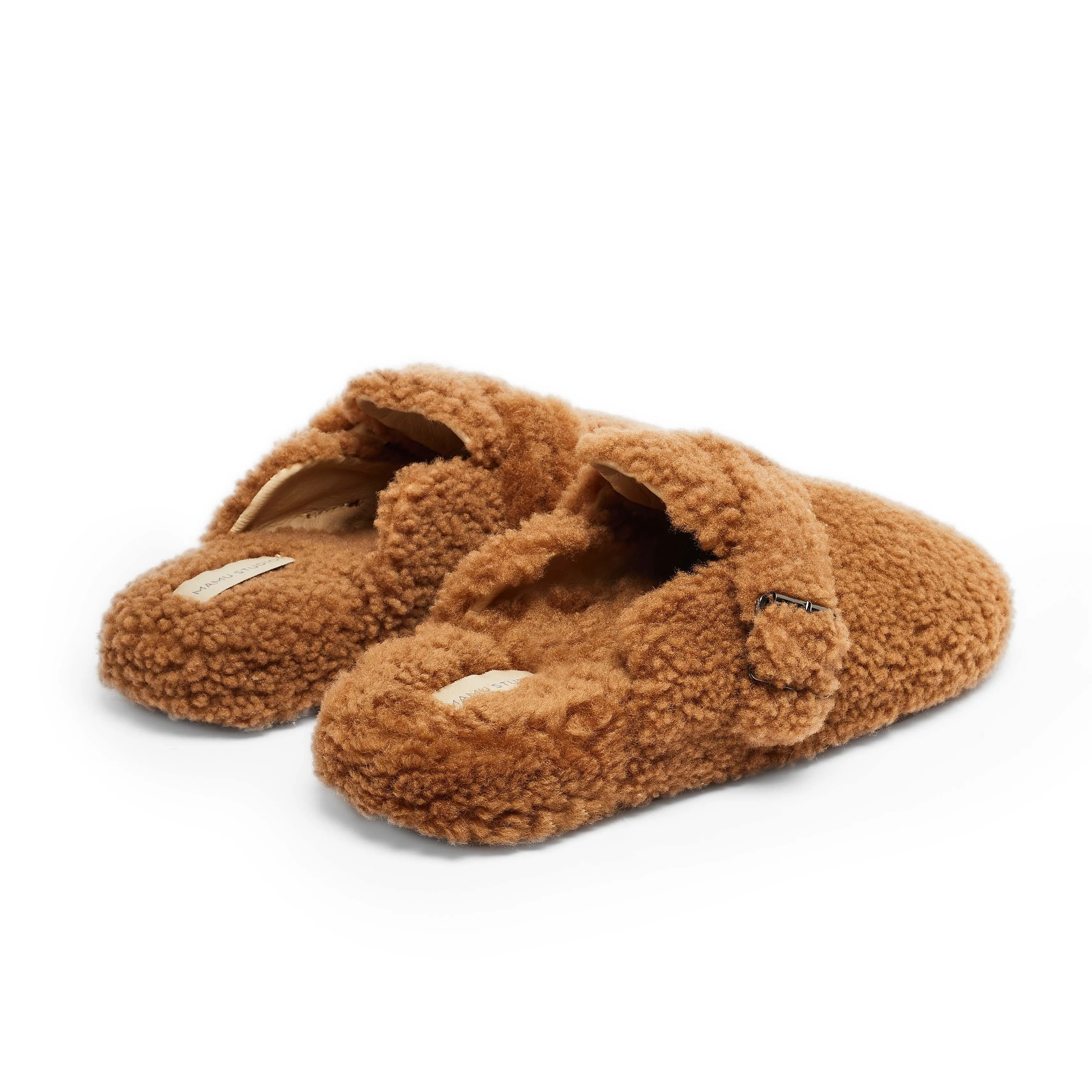 Teddy Buckle Slipper