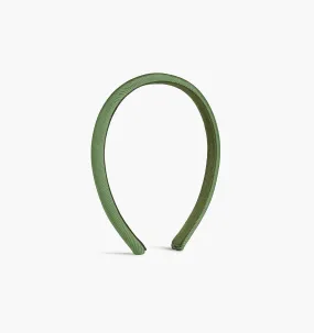 The Maeve Headband - Mossy Green Grosgrain