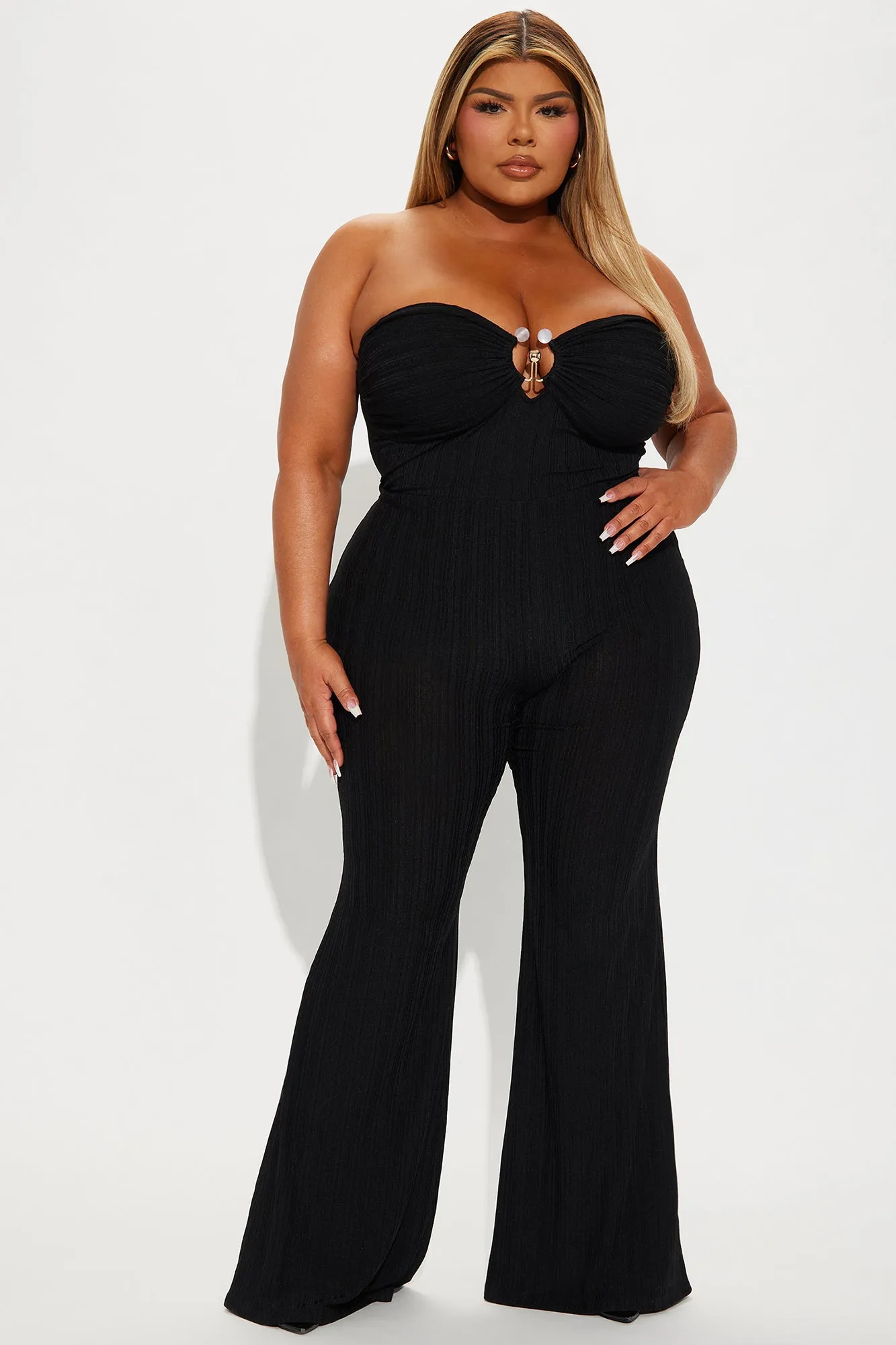 With Or Without Sun Jumpsuit - Black