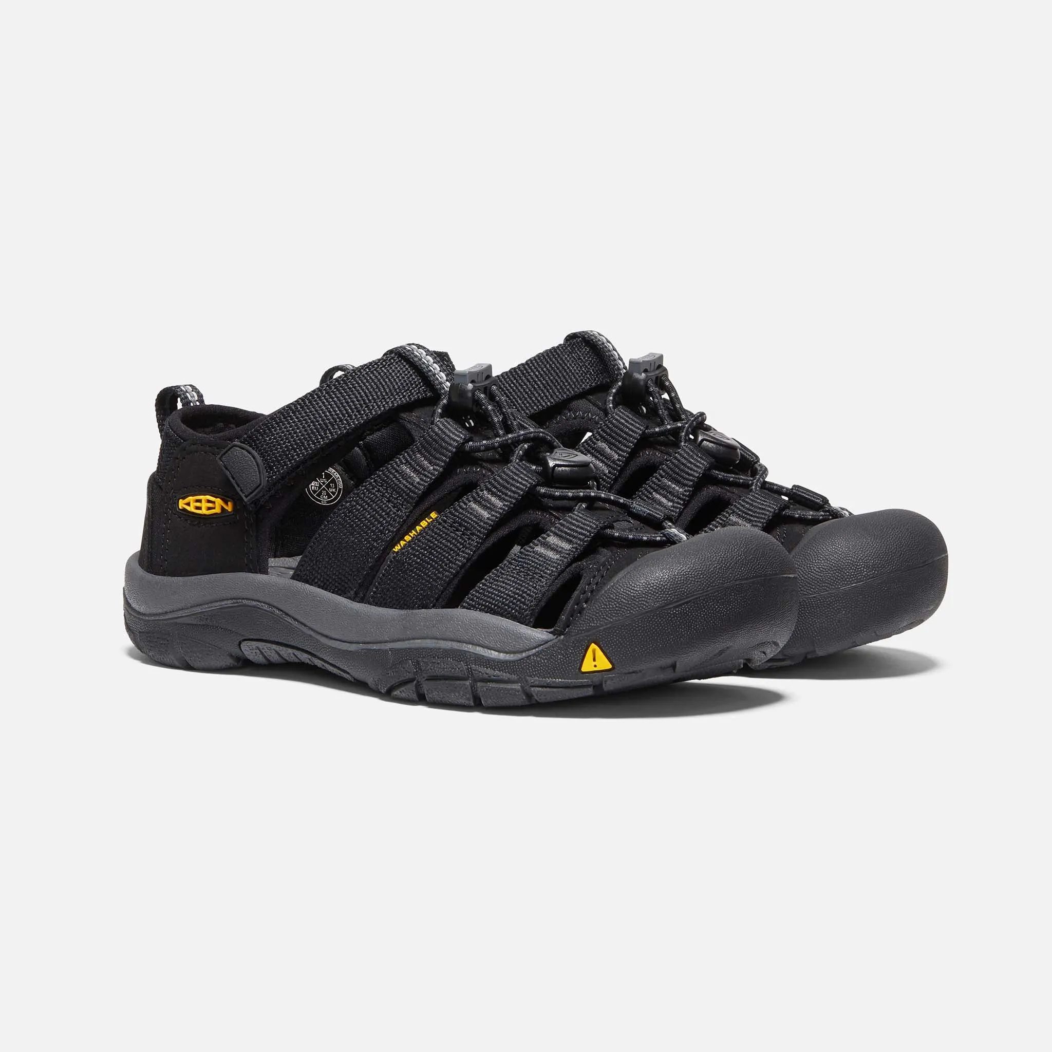 Youth Newport H2 - Black/Keen Yellow